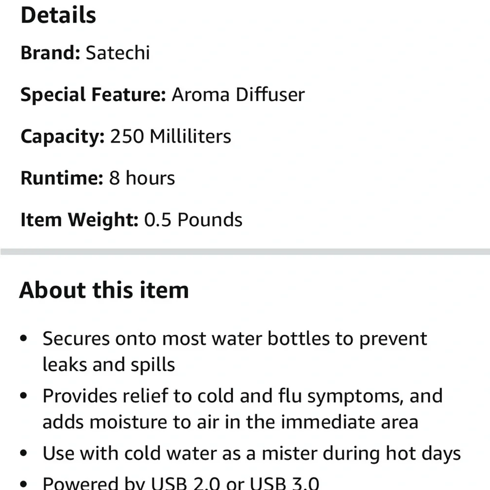 Satechi USB Portable Humidifier - Picture 9 of 15